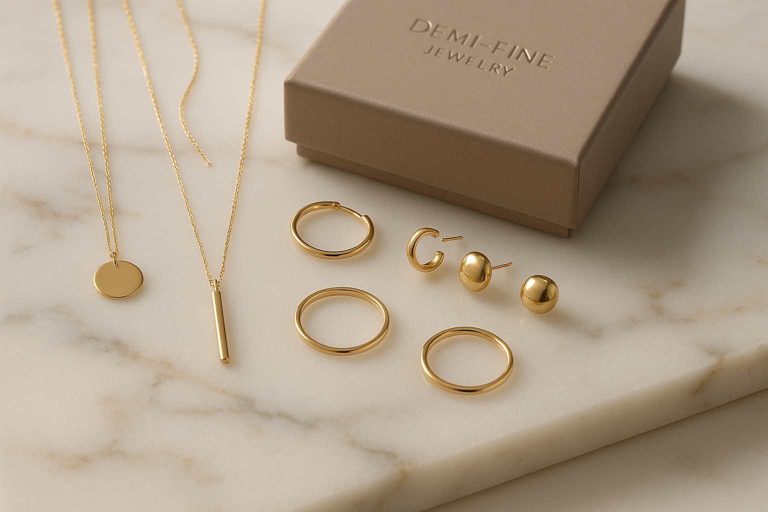 AFFORDABLE LUXURY - DEMI FINE JEWELLERY