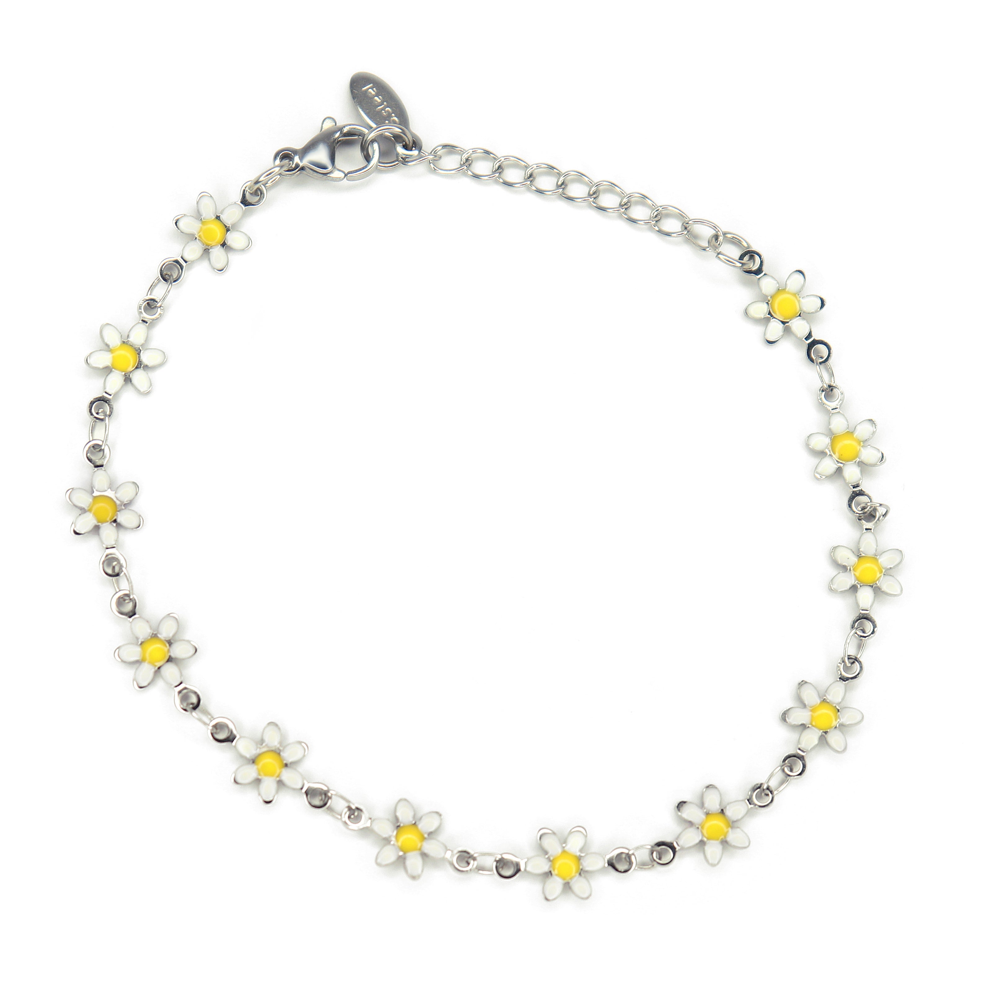 SOHIRA Yellow Bloom Bracelet | 18K Gold Plated