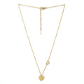 SOHIRA Lover’s Embrace Double Heart Necklace | 18K Gold Plated
