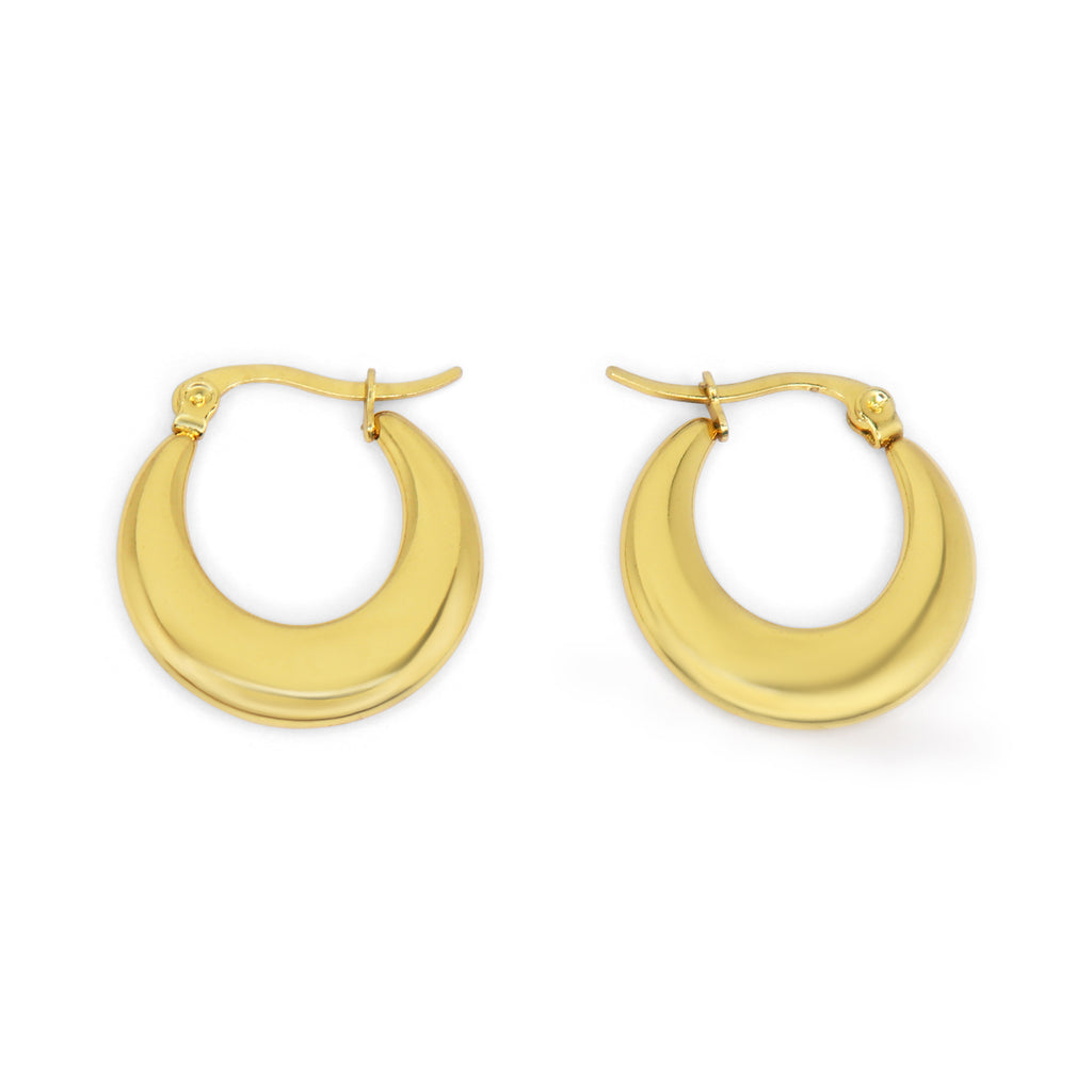 SOHIRA Ethernal Hoop | 18K Gold Plated