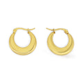 SOHIRA Ethernal Hoop | 18K Gold Plated
