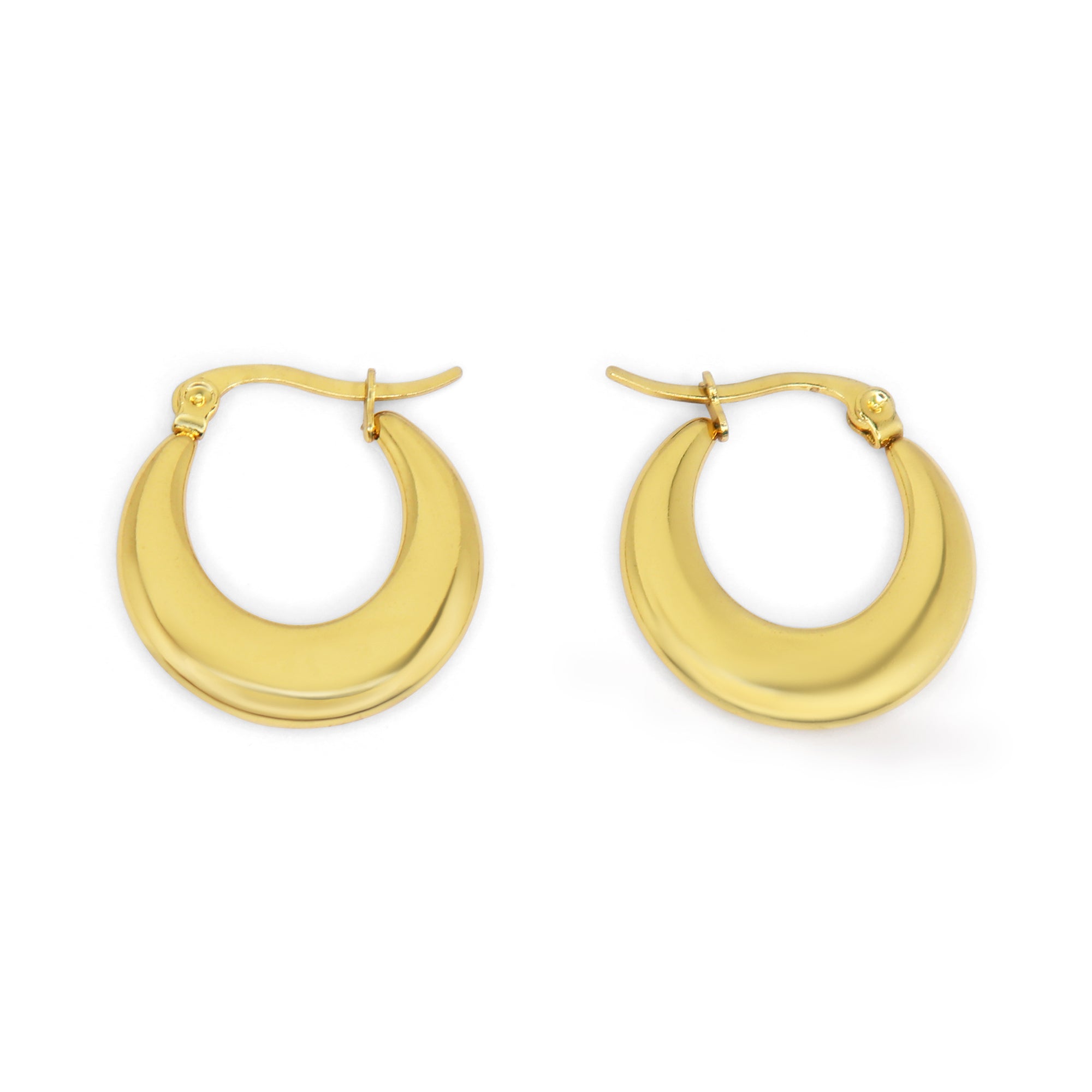 SOHIRA Ethernal Hoop | 18K Gold Plated