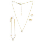 Infinite Love Necklace Set | 18K Gold Plated | Anti Tarnish Jewellery