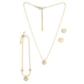 SOHIRA Infinite Love Necklace Set | 18K Gold Plated