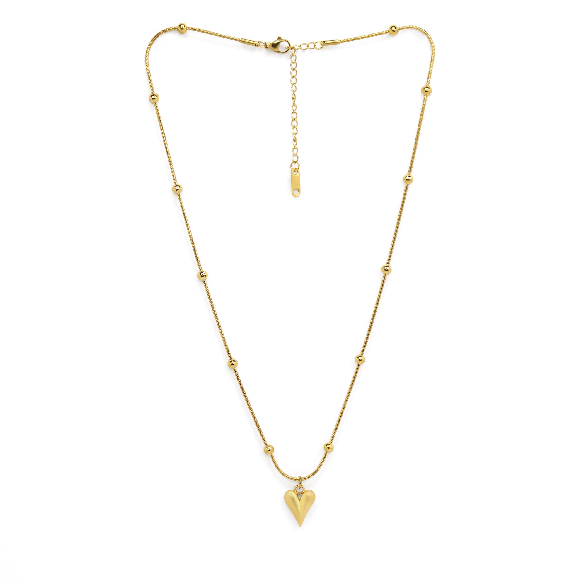 Mi Amor Necklace | 18K Gold Plated | Anti Tarnish Jewellery