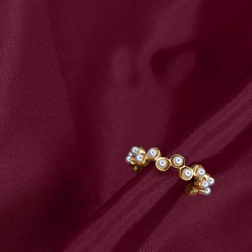 Banquet Pearl Ring | 18K Gold Plated