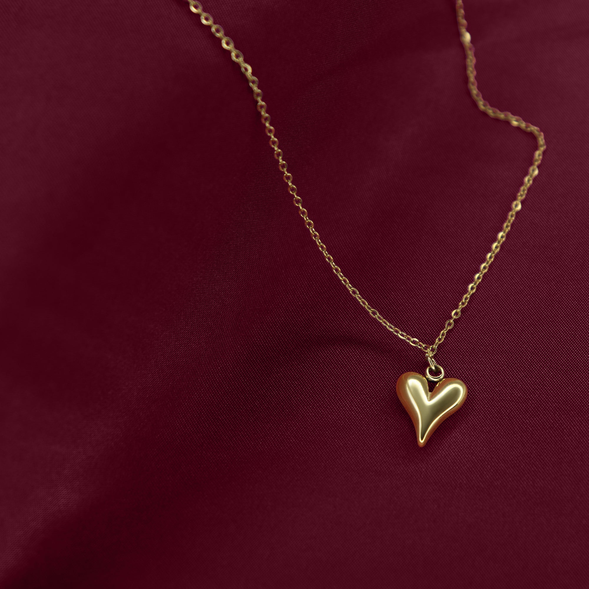 Love's Embrace Necklace | 18K Gold Plated | Anti Tarnish Jewellery