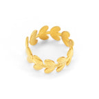 Leaflet Ring | 18K Gold Plated | Anti Tarnish Jewellery