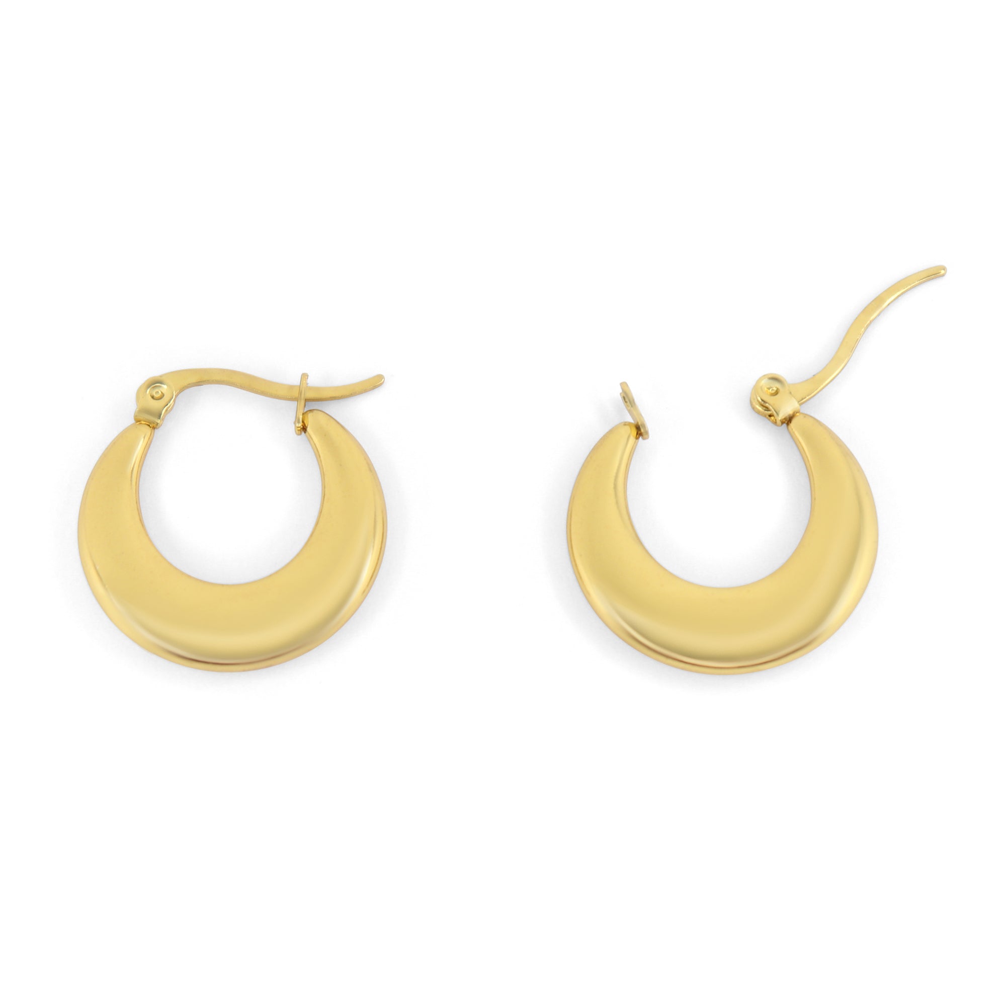 SOHIRA Ethernal Hoop | 18K Gold Plated