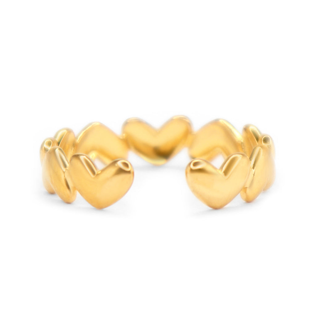 Endless Love Ring | 18K Gold Plated | Anti Tarnish Jewellery