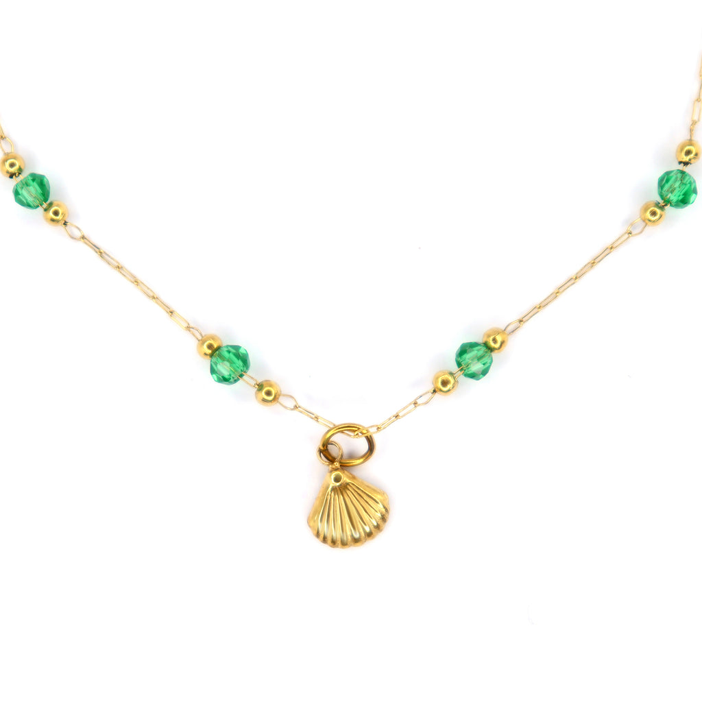Marine Beads  Anklet | 18K Gold Plated | Anti Tarnish Jewellery