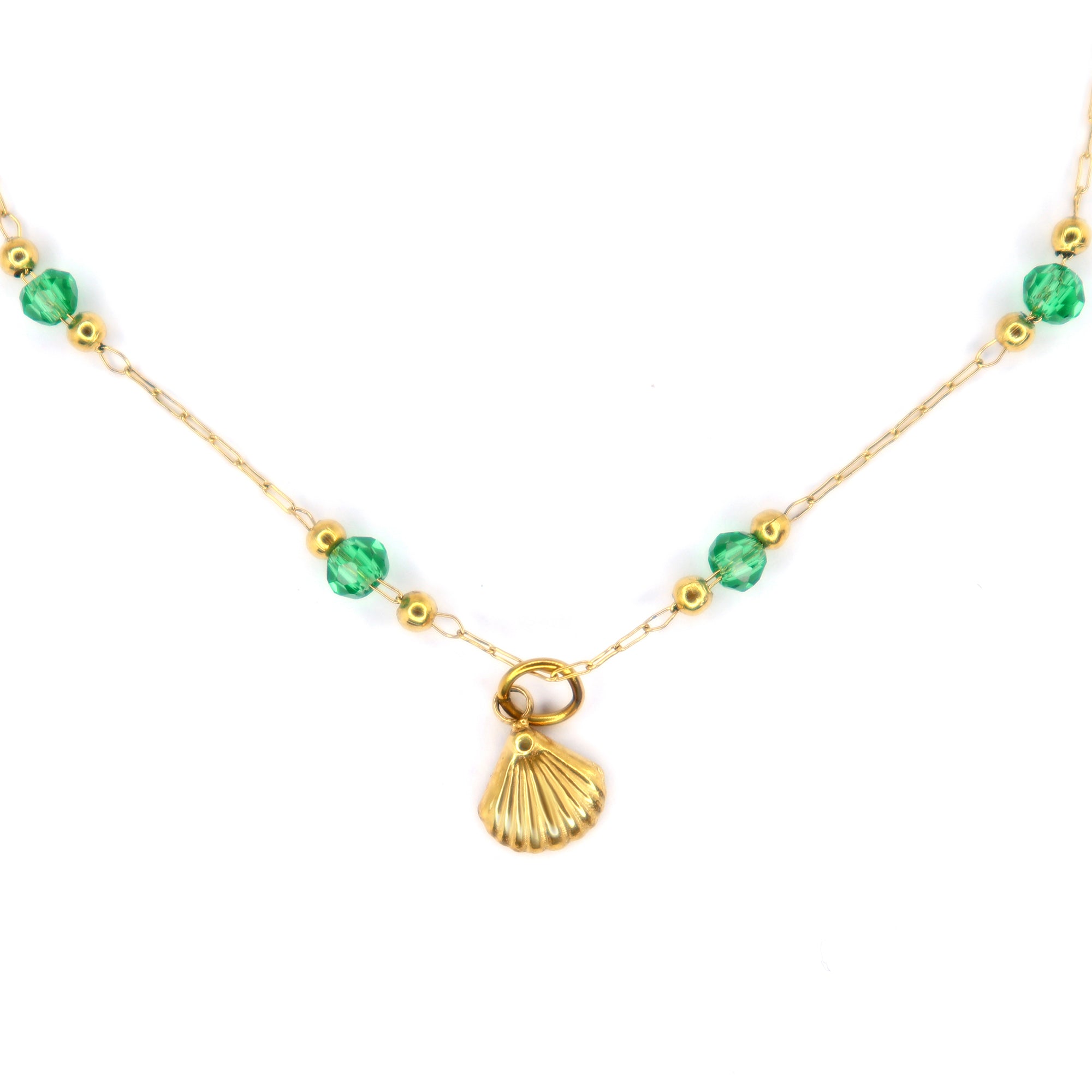 Marine Beads  Anklet | 18K Gold Plated | Anti Tarnish Jewellery