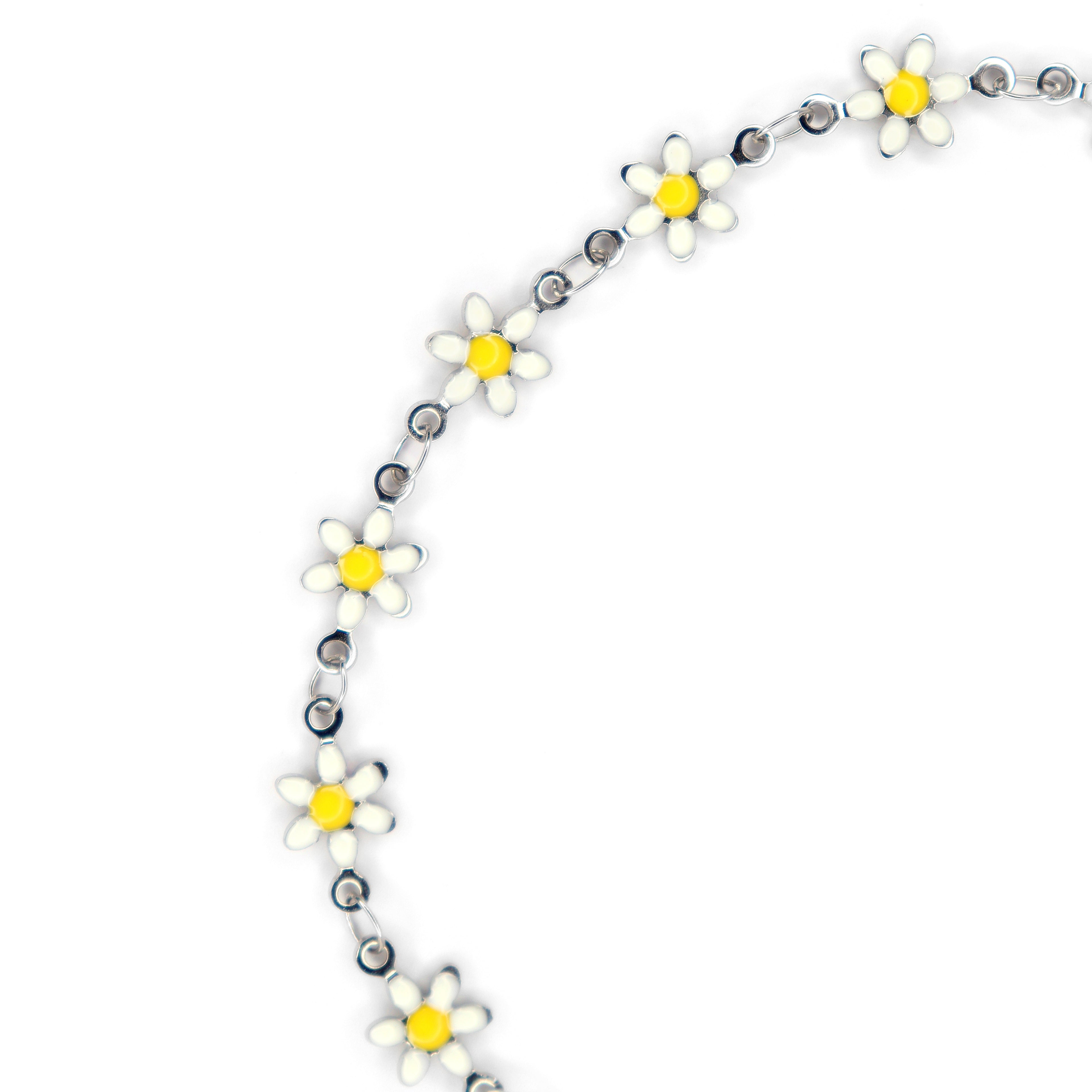 SOHIRA Yellow Bloom Bracelet | 18K Gold Plated