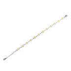 Yellow Bloom Bracelet | 18K White Gold Plated | Anti Tarnish Jewellery