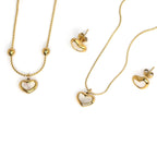Infinite Love Necklace Set | 18K Gold Plated | Anti Tarnish Jewellery