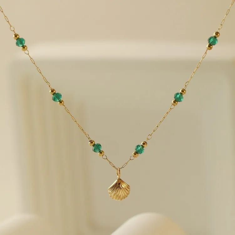 Marine Beads  Anklet | 18K Gold Plated