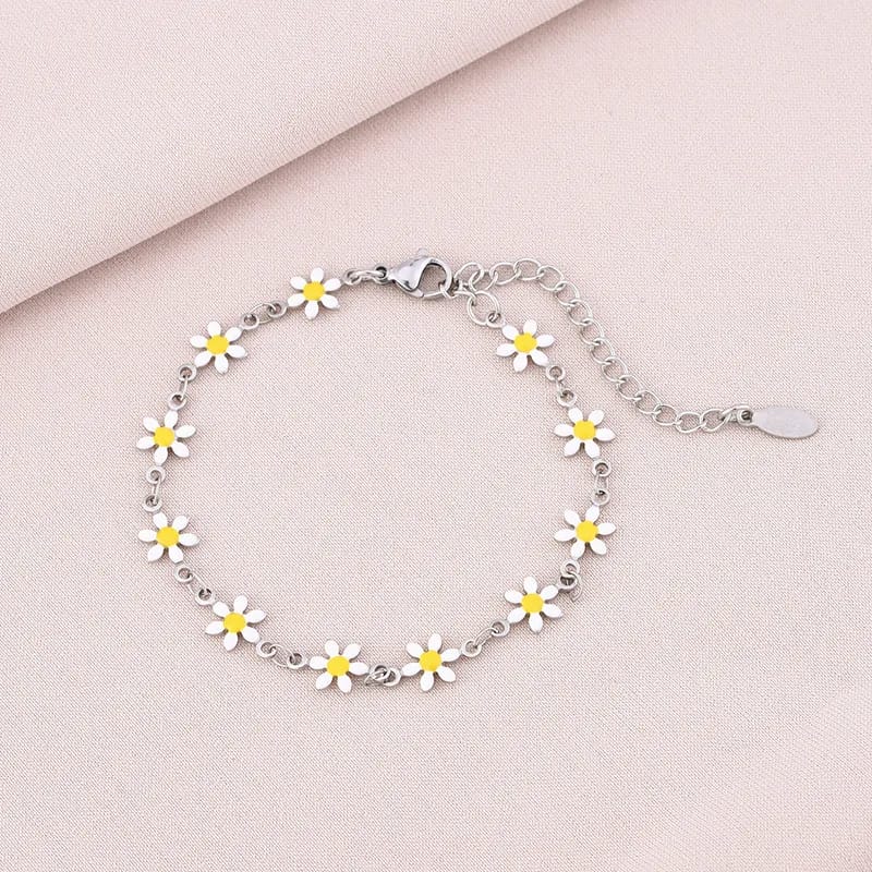 Yellow Bloom Bracelet | 18K Gold Plated